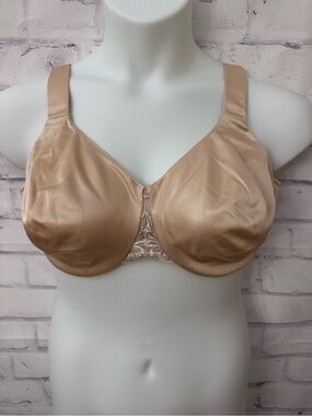 Soma Size 42DD‎ Bra Sensuous Sides Minimizer 3 Inch Pale Sand Underwire New